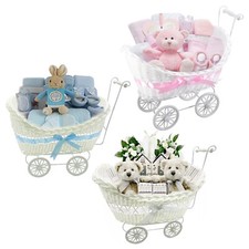 GIRLS BOYS PRAM BASKET GIFT