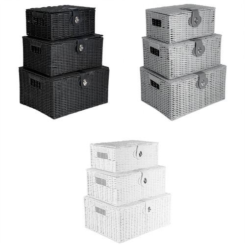 Resin wicker basket - resin,