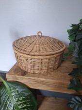 Rustic Lidded Natural Woven