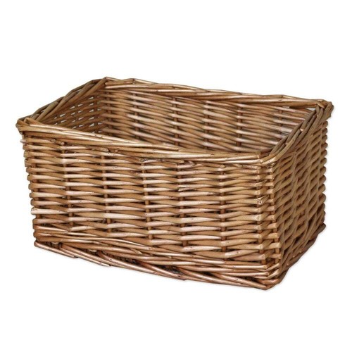 Small natural wicker storage - wicker,