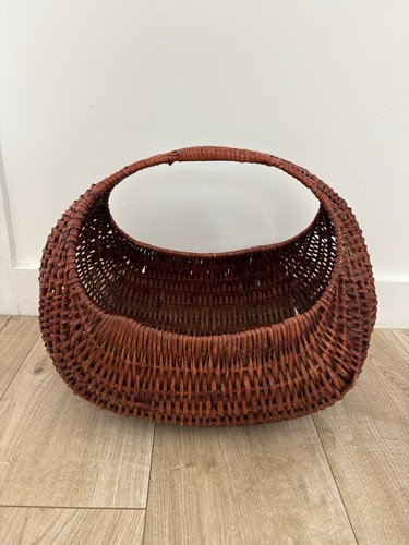Vintage retro large wicker - vintage,