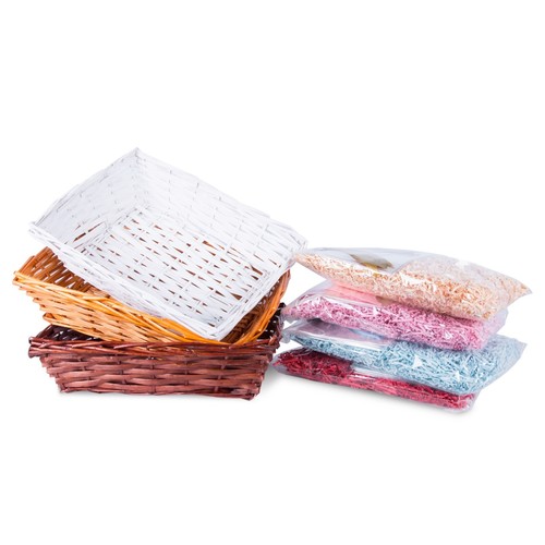 Wicker hampers diy gift basket - hampers,